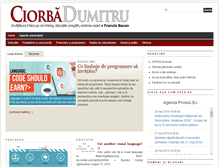Tablet Screenshot of ciorba.name